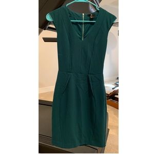 H&M teal dress